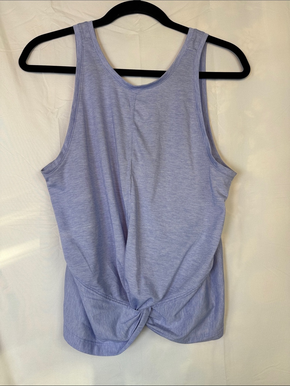 Athleta Light Blue Twist-Front Tank